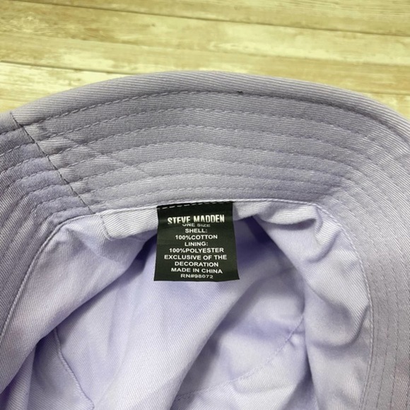 STEVE Madden Purple Tie‎ Dye Floppy Bucket Hat - Picture 4 of 5